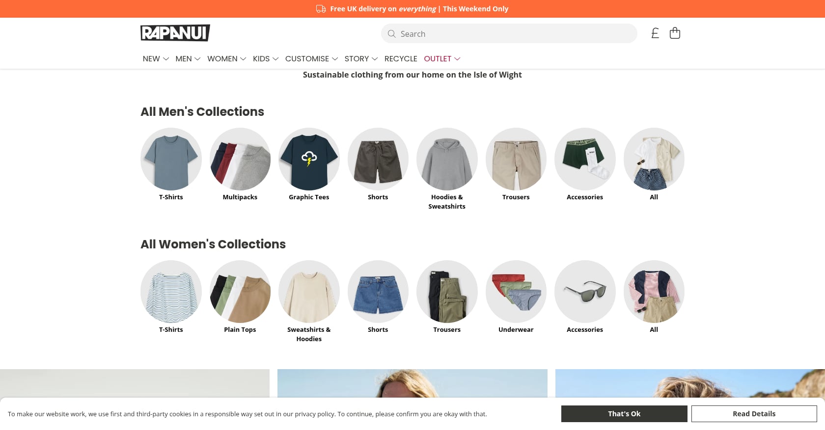 Rapanui: Social-Media-First Sustainability Content Screenshot