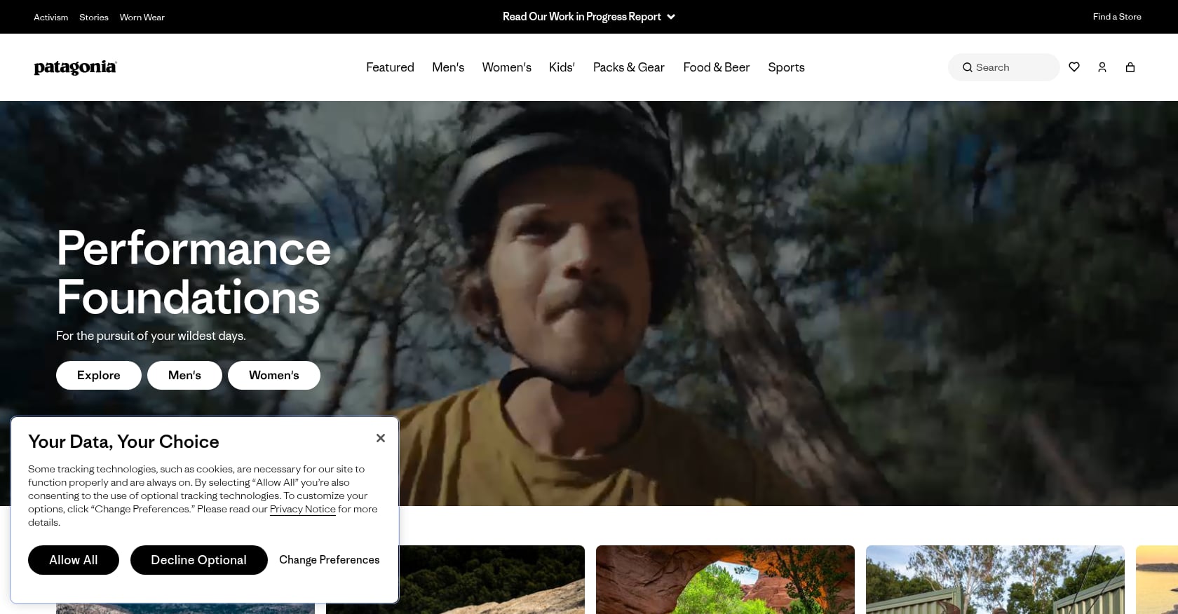 Patagonia: Don't Buy This Jacket and Worn Wear Screenshot