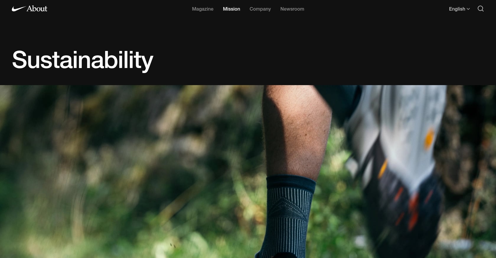 Nike: Move to Zero and Nike Forward Screenshot