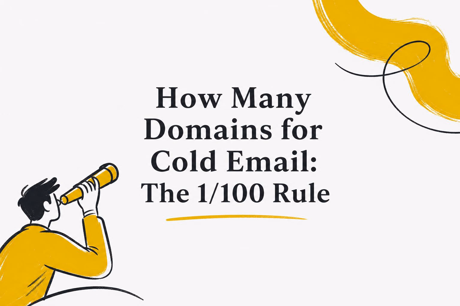 how many domains for cold email