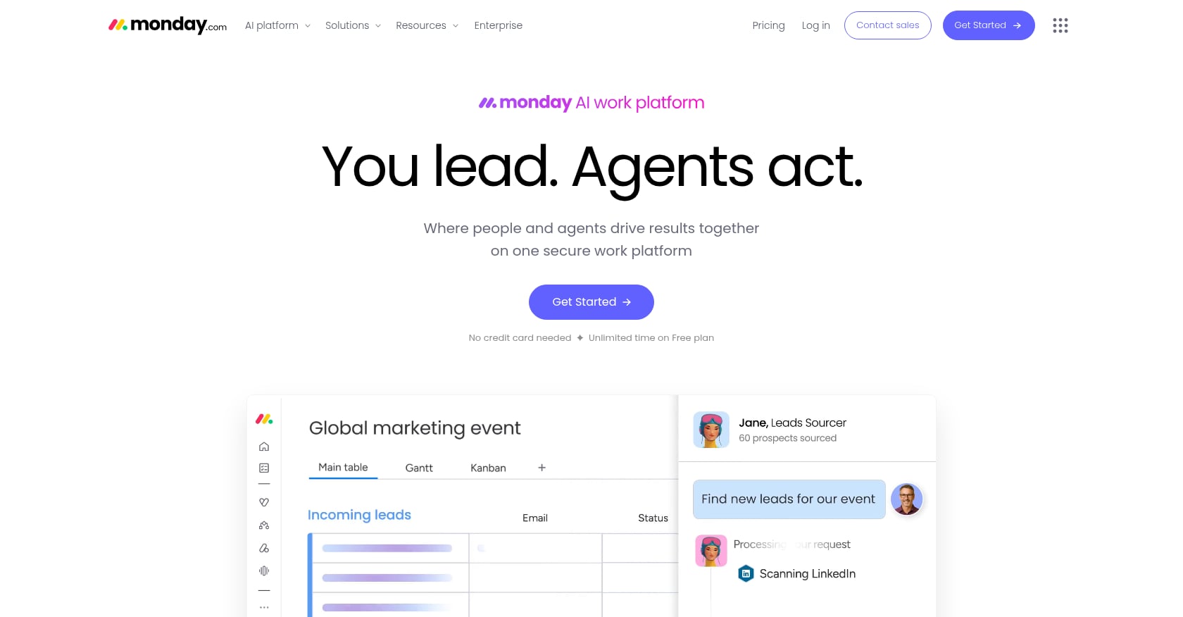 Monday.com Screenshot