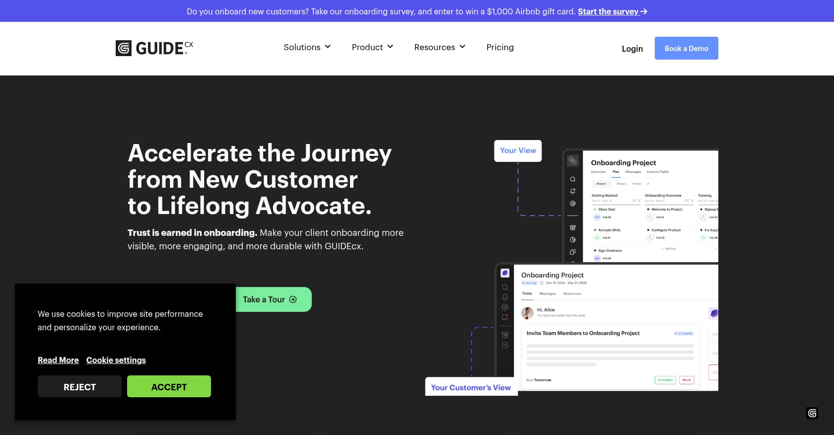 GuideCX Screenshot