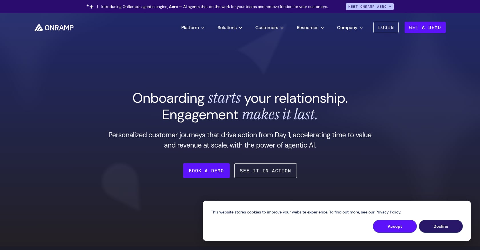 OnRamp Screenshot