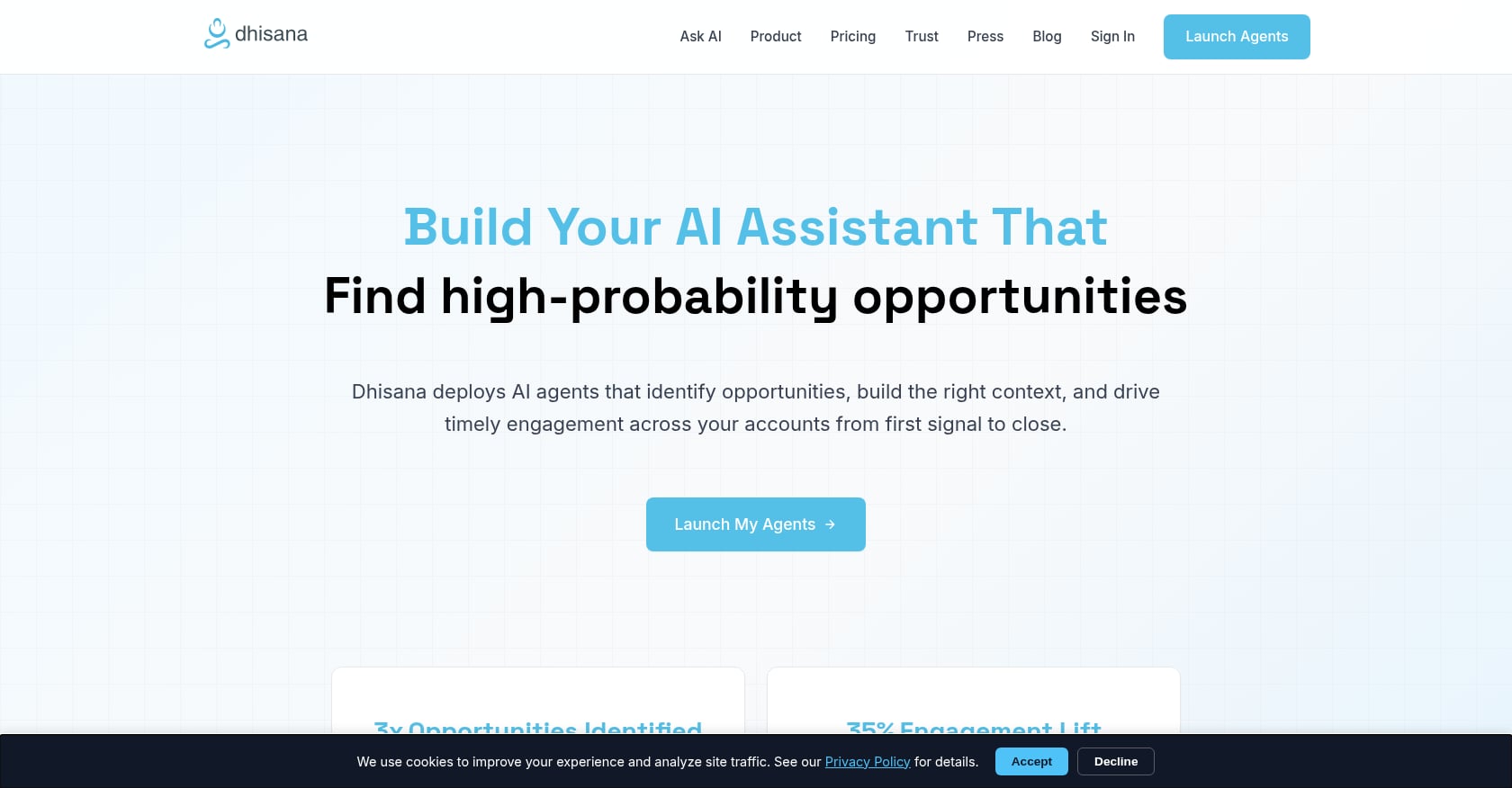 Dhisana AI Screenshot