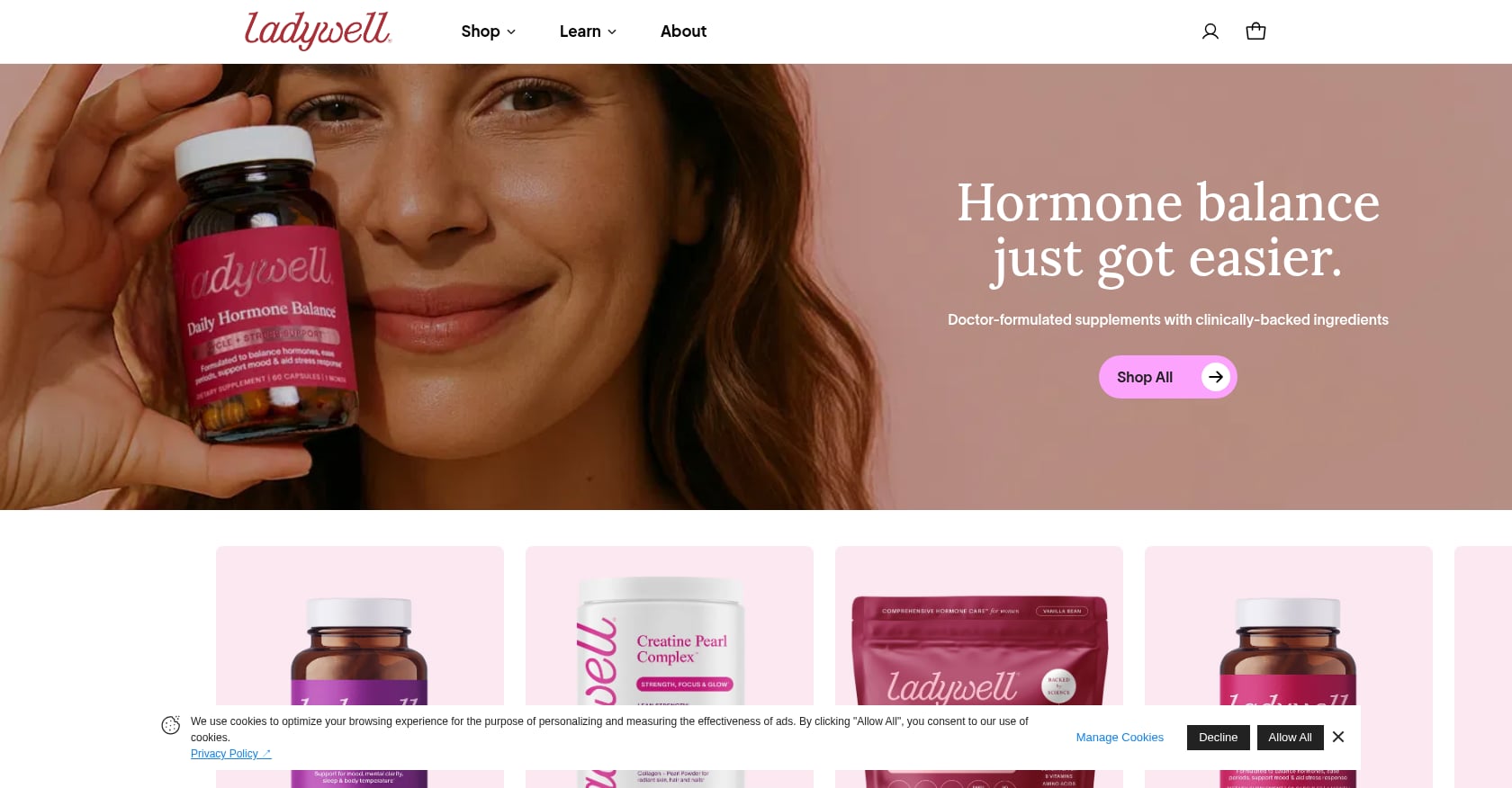 Ladywell, "#UncensorYourHealth" Screenshot
