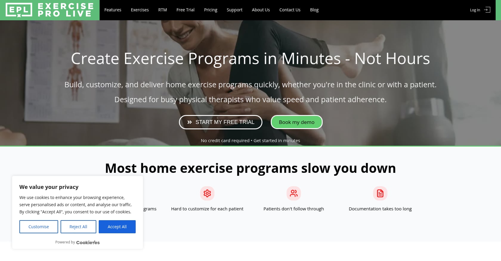 Exercise Pro Live Screenshot