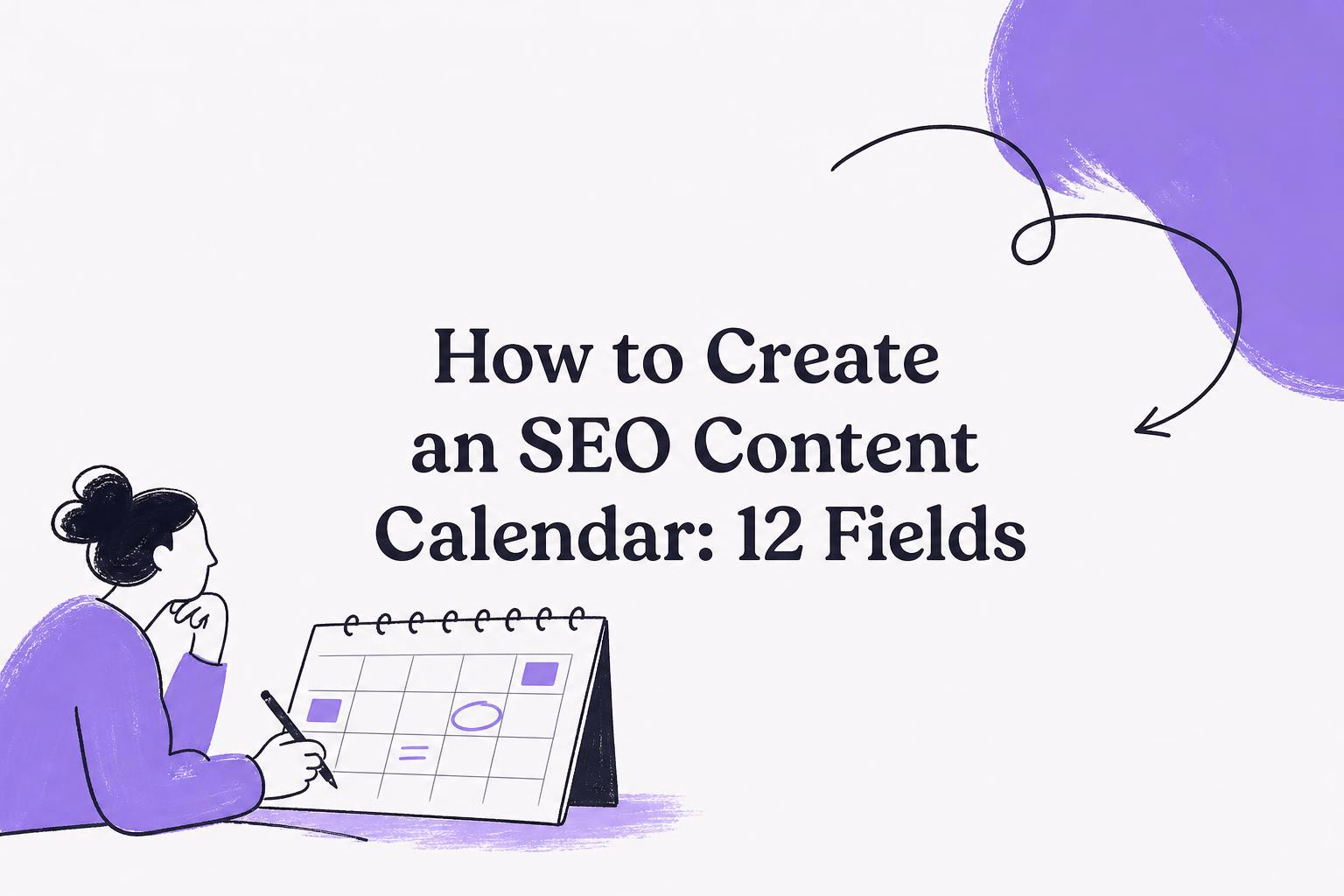 seo content calendar