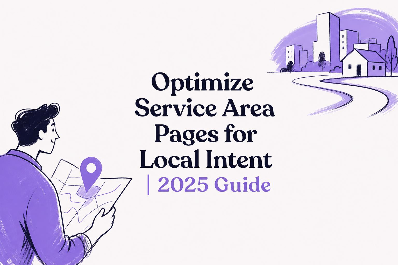 optimize service area pages for local intent