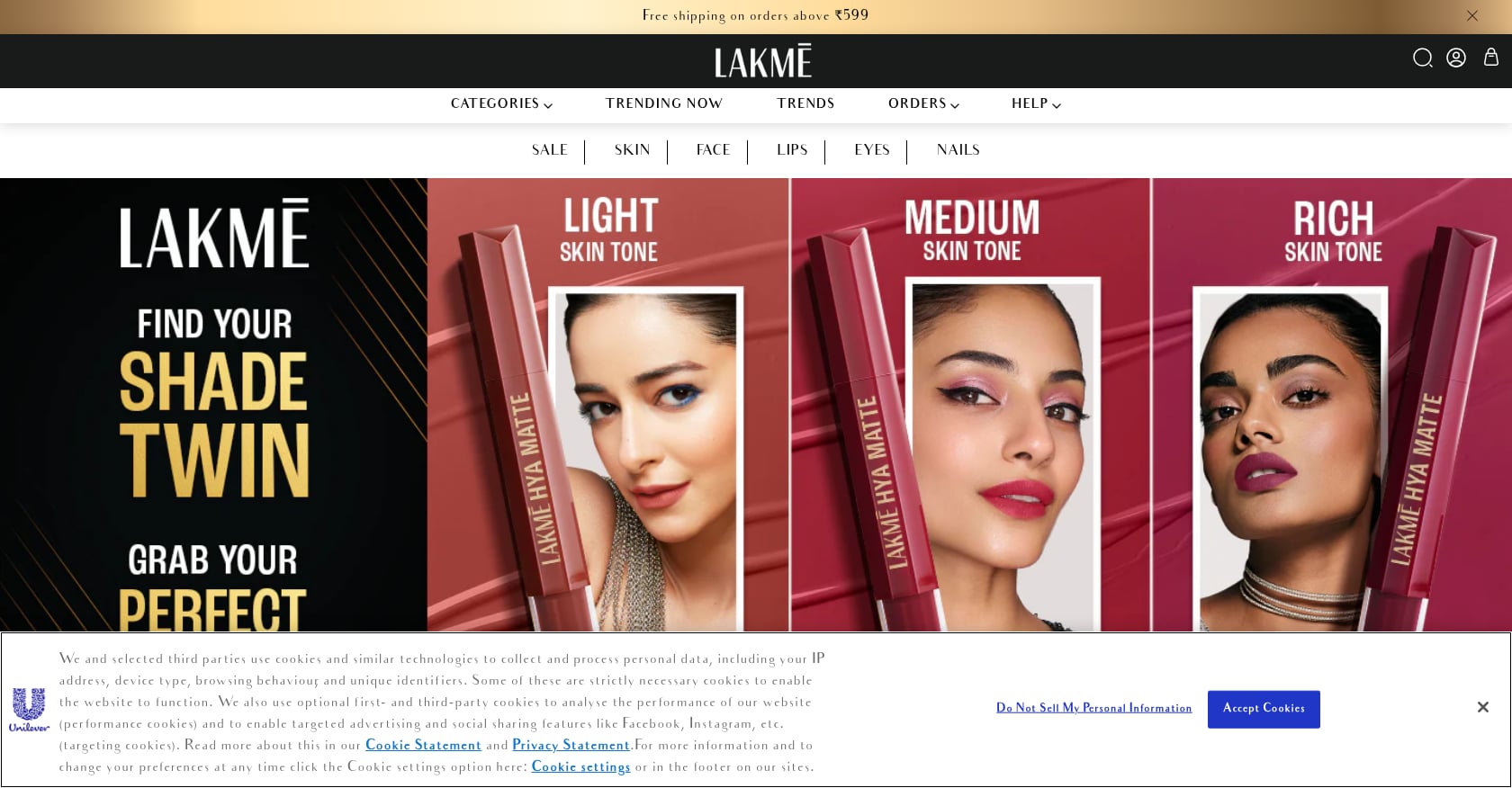 Lakmé Cushion Matte Screenshot