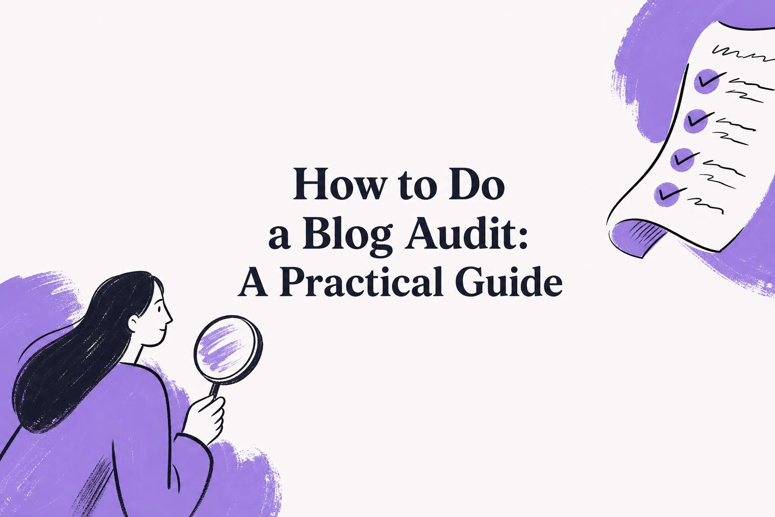 how to do a blog audit