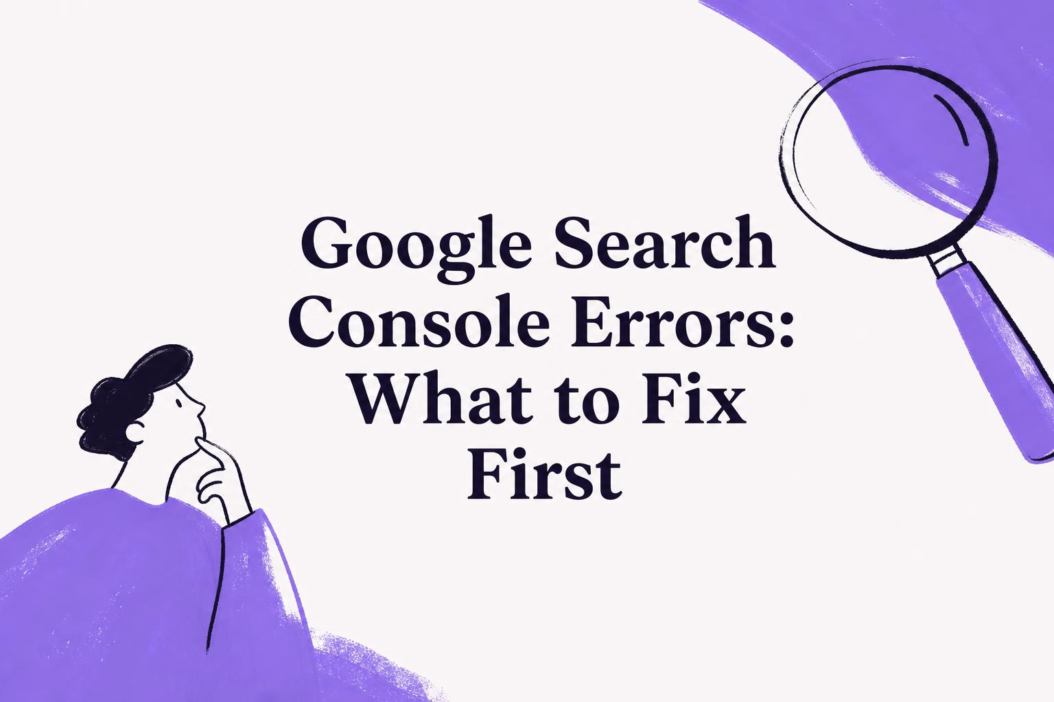google search console errors