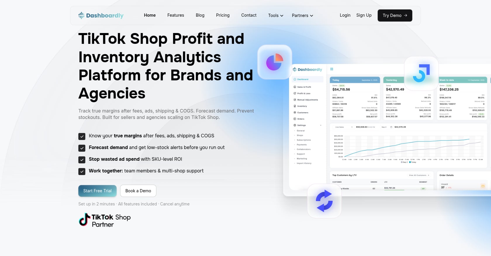 Dashboardly Screenshot