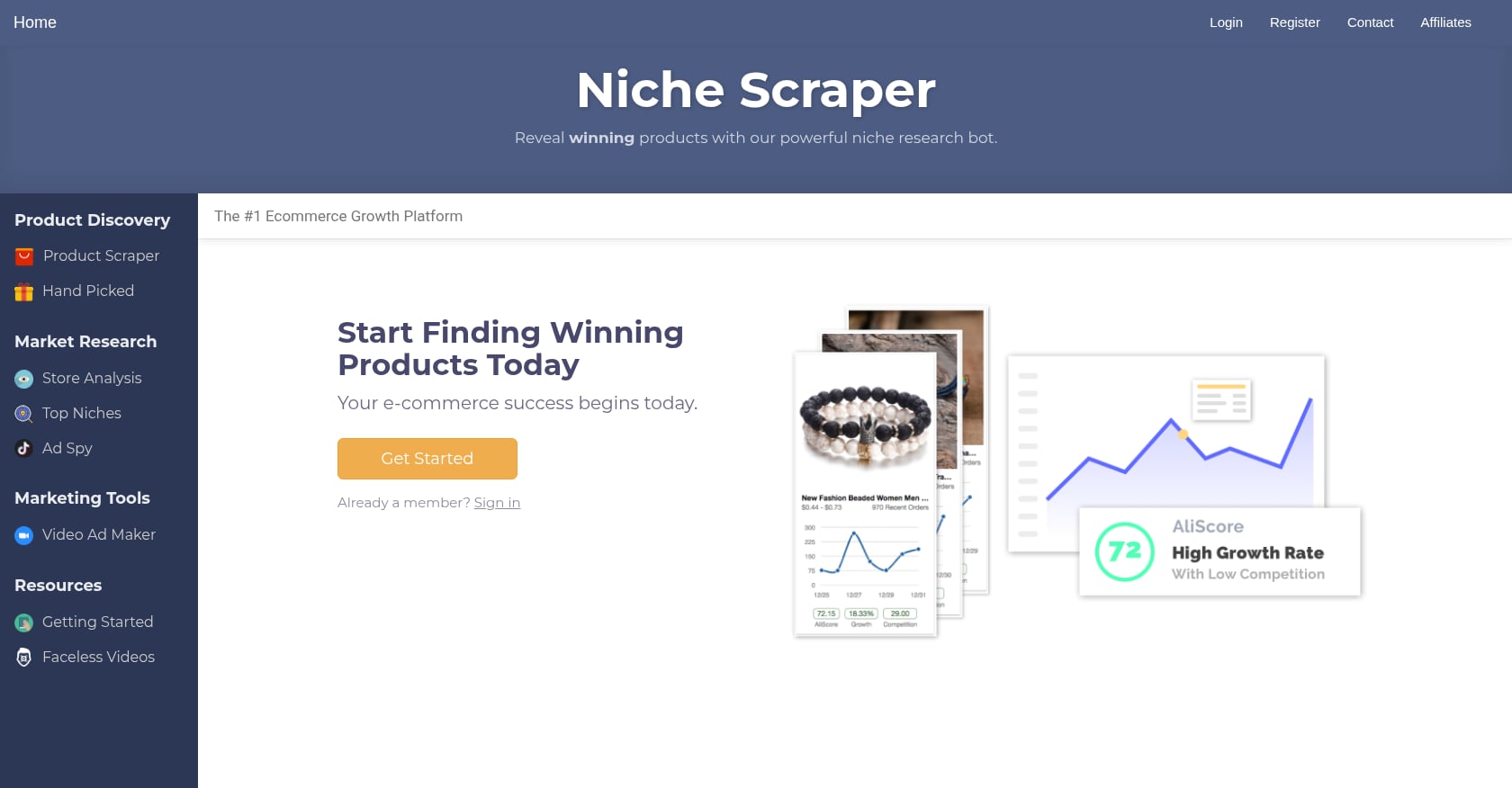 Niche Scraper Screenshot