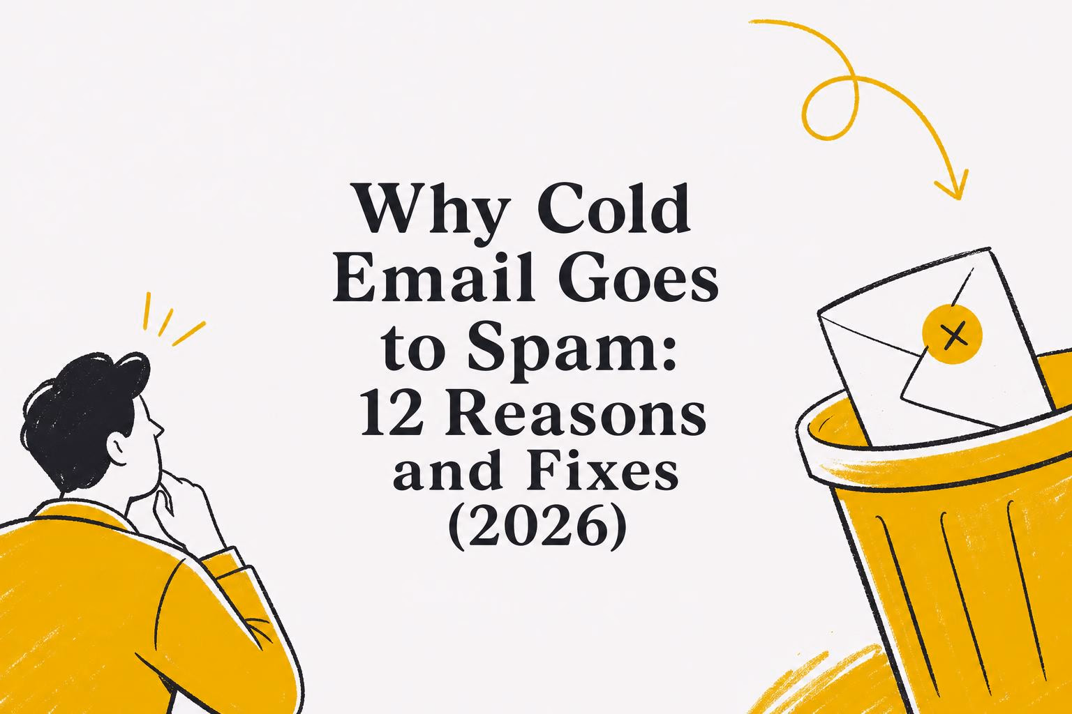 why cold email goes to spam