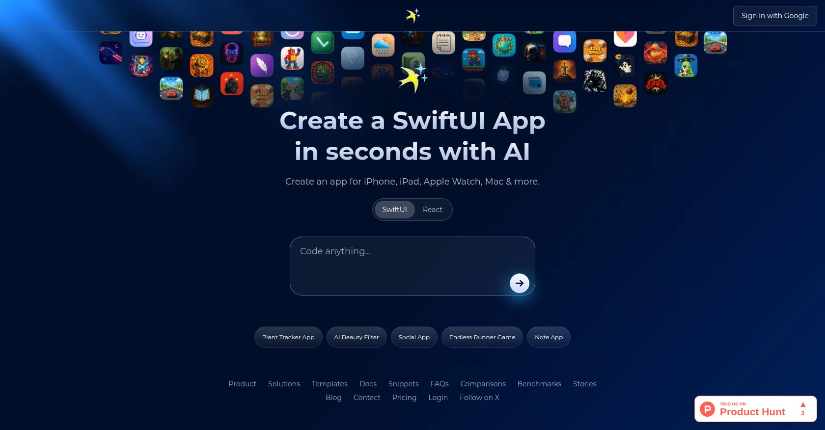 iSwift.dev Screenshot