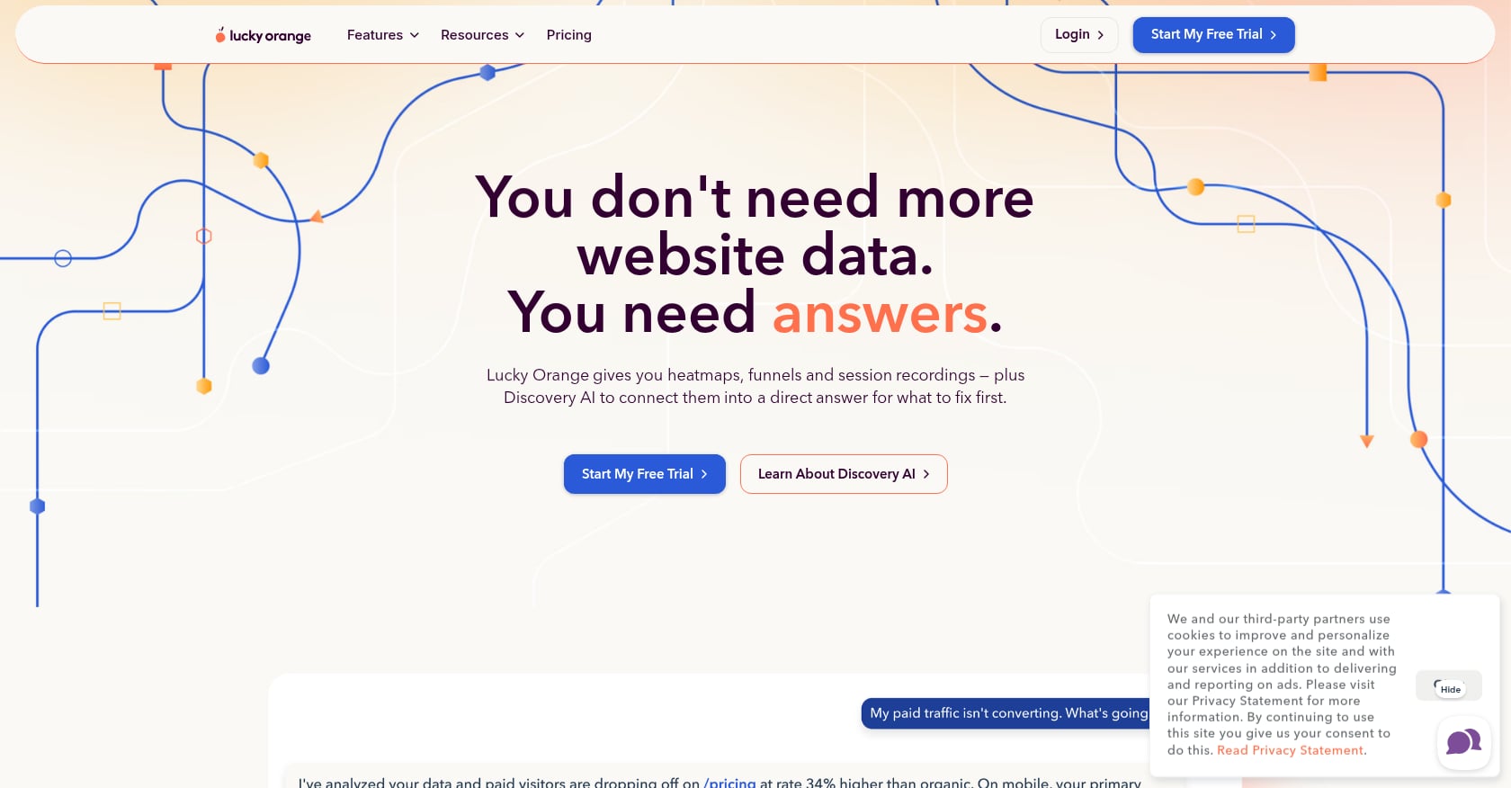Lucky Orange Screenshot