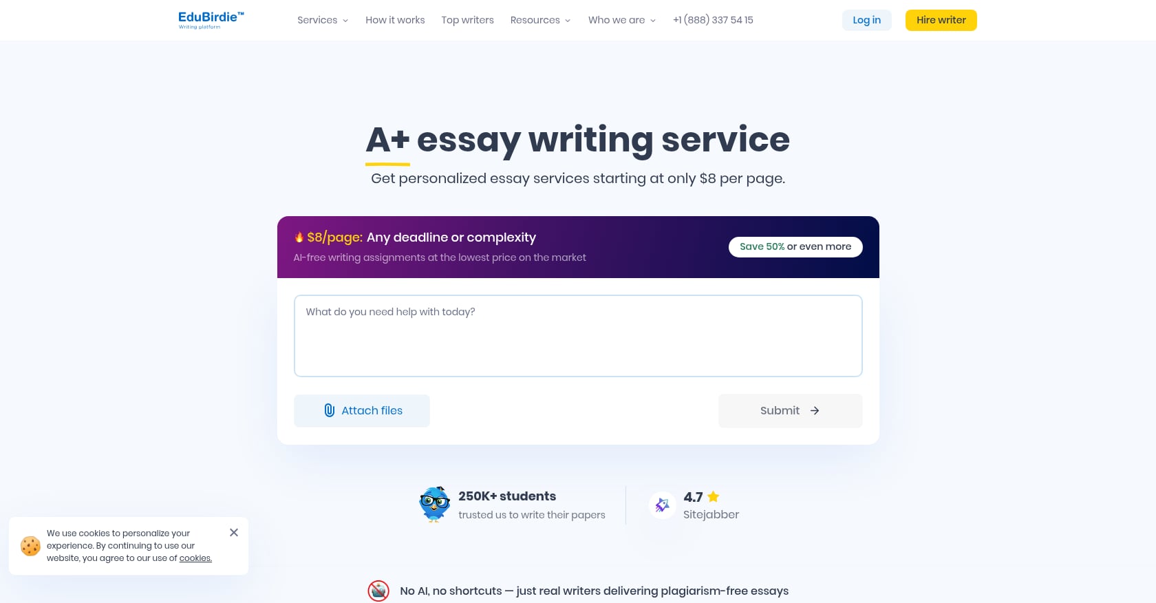 EduBirdie Screenshot