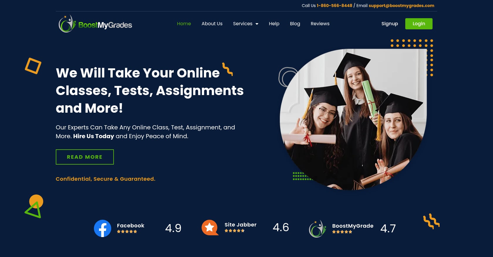 BoostMyGrade Screenshot
