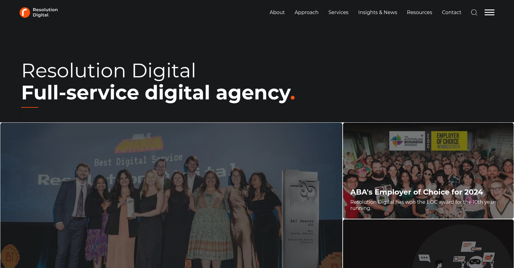 Resolution Digital Screenshot