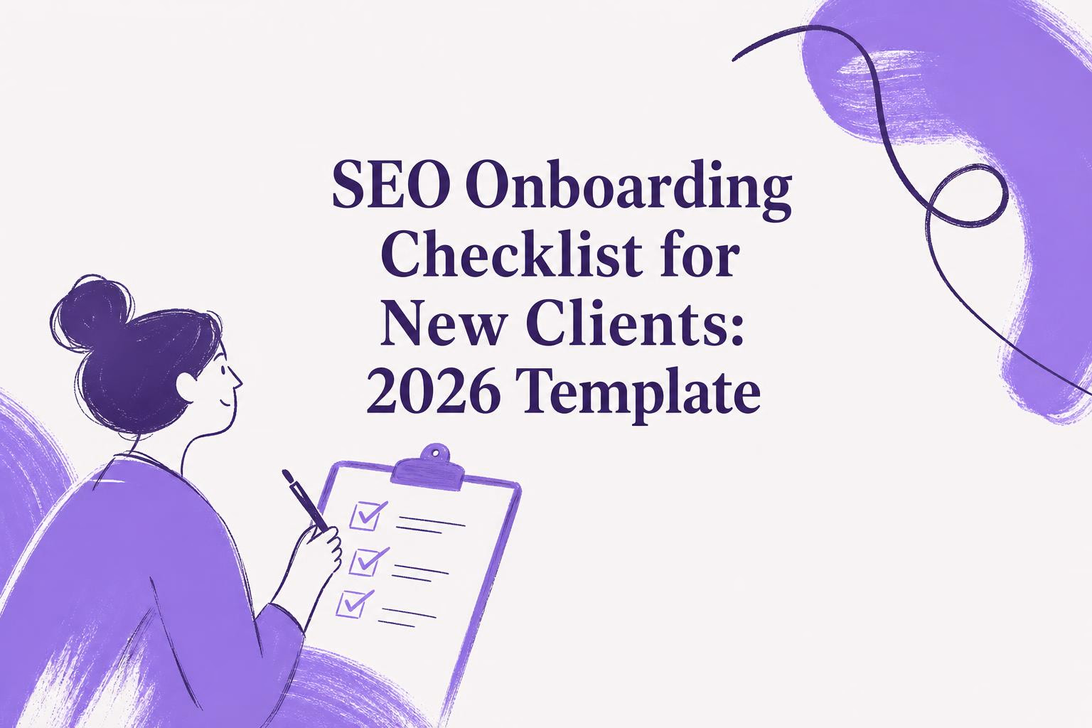 seo onboarding checklist for new clients