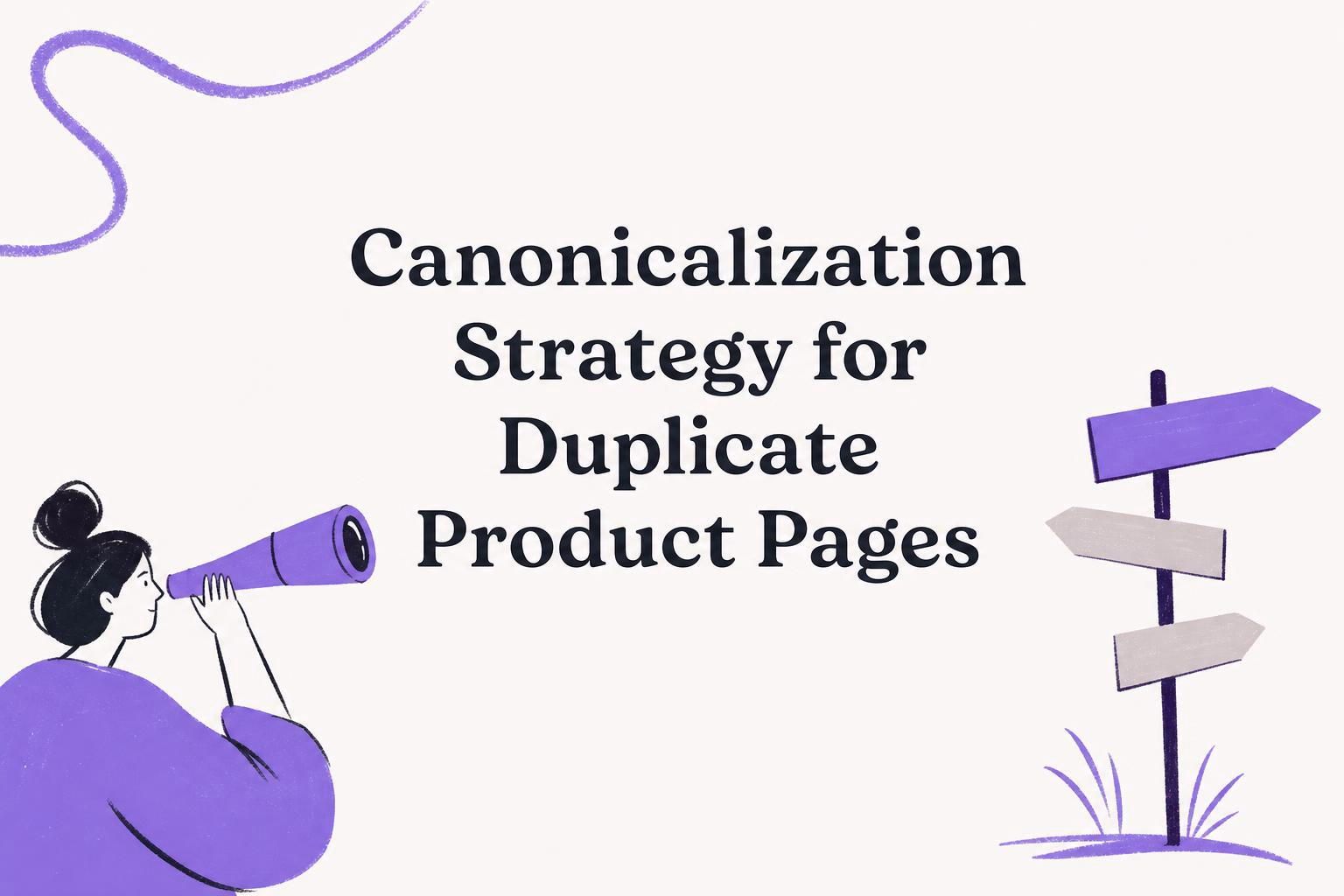 canonicalization strategy for duplicate product pages