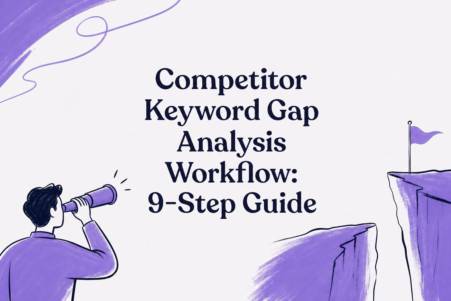 competitor keyword gap analysis workflow