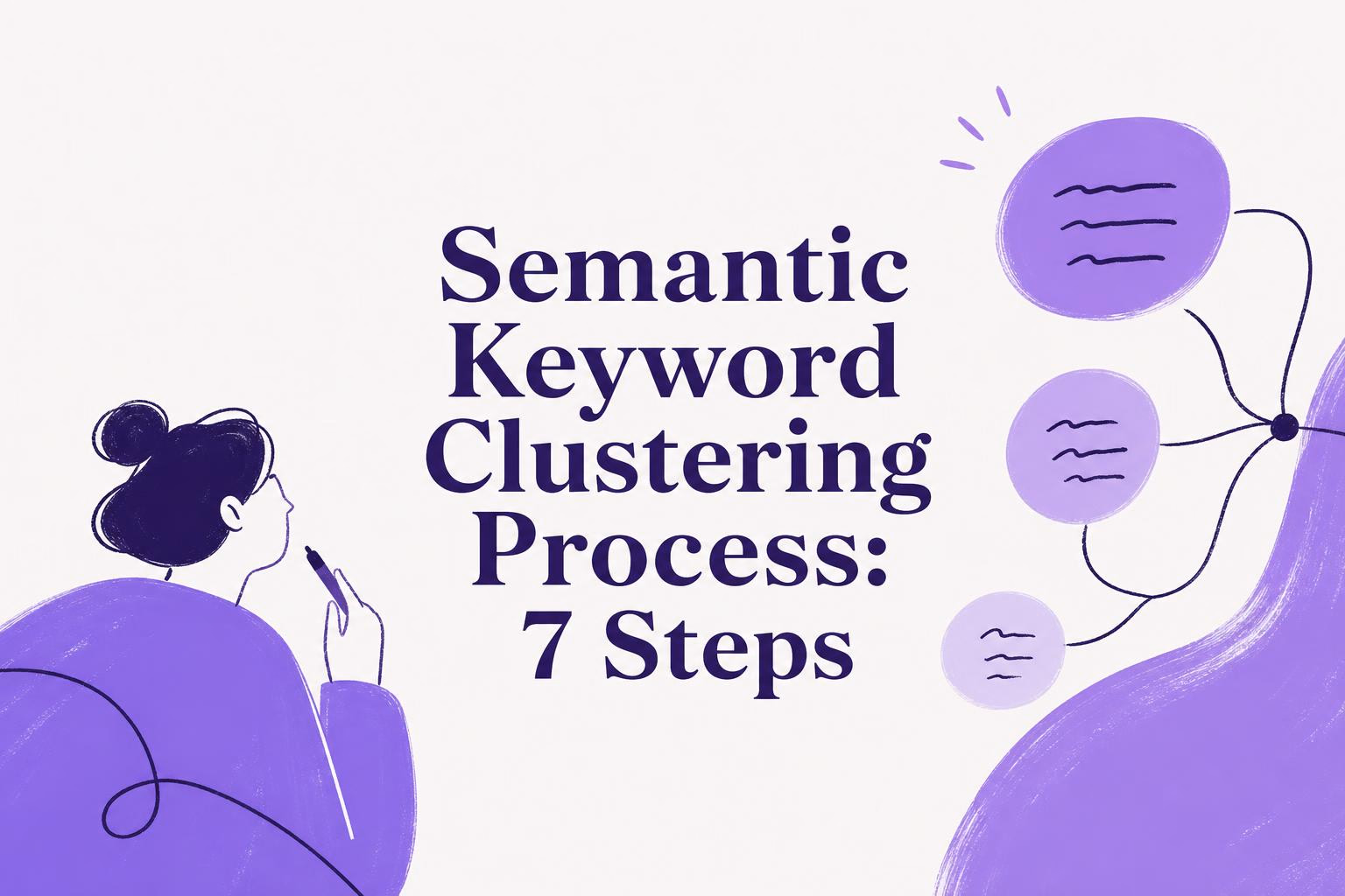semantic keyword clustering process