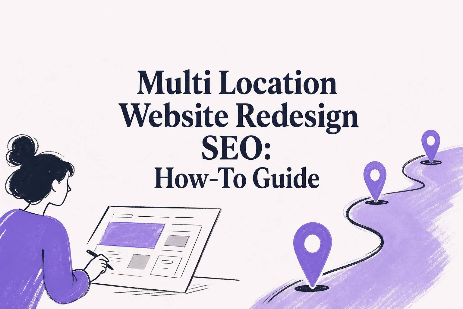 multi location website redesign seo