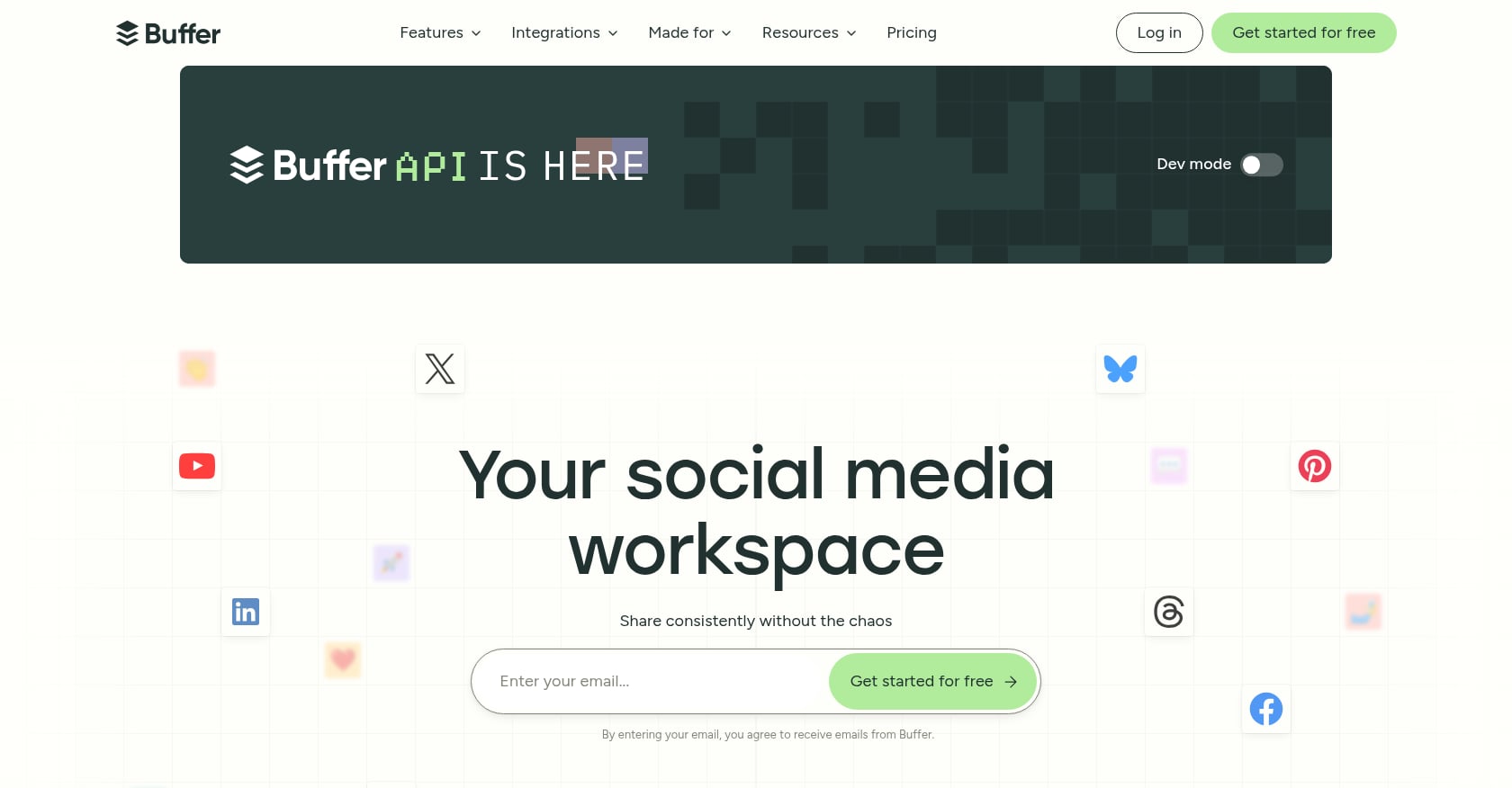 Buffer Screenshot
