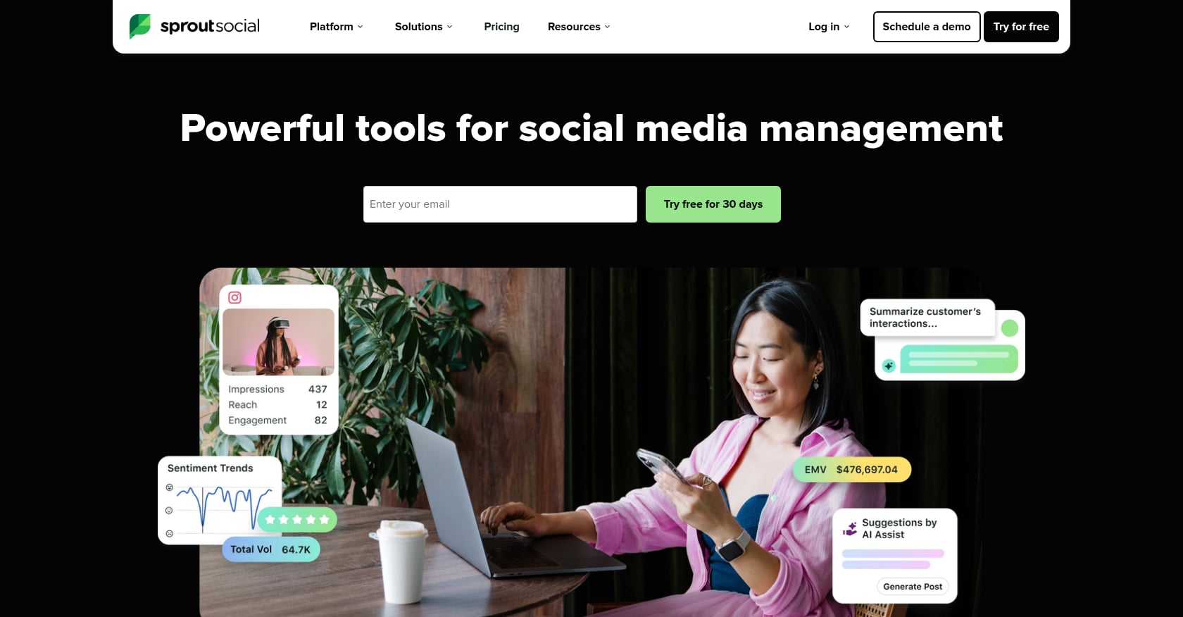 Sprout Social Screenshot