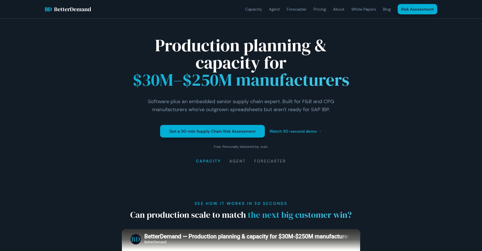 BetterDemand Screenshot