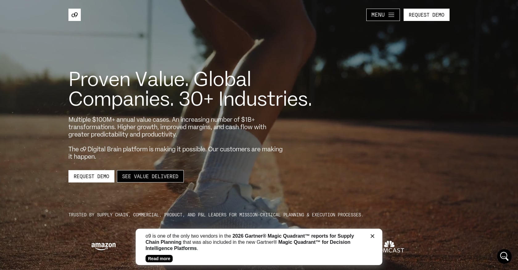 o9 Solutions Screenshot