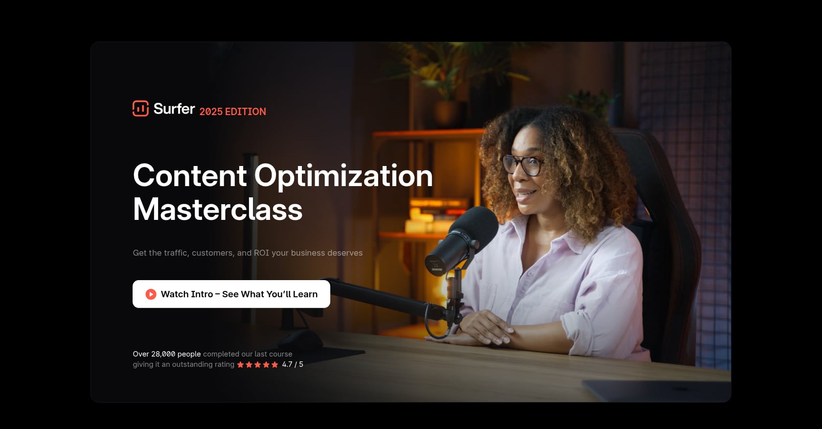 Surfer Content Optimization Masterclass Screenshot