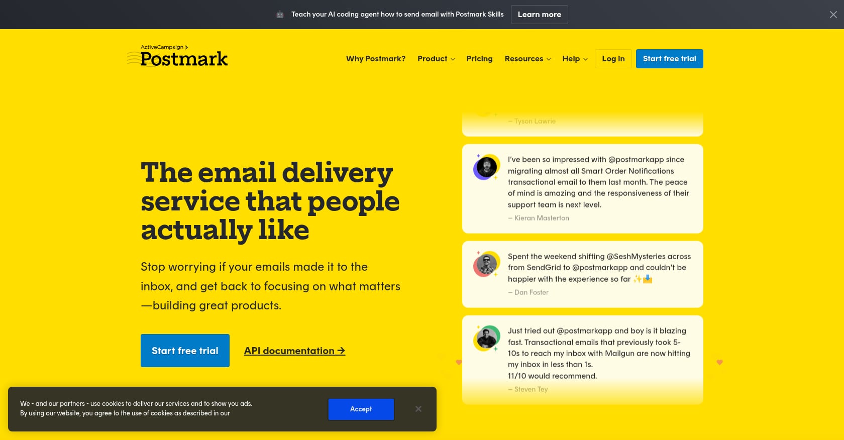 Postmark Screenshot