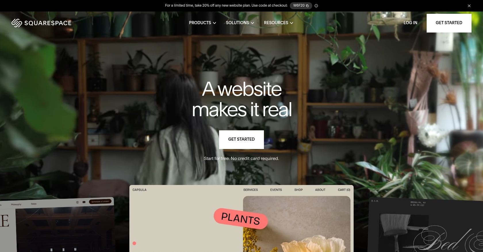 Squarespace Screenshot