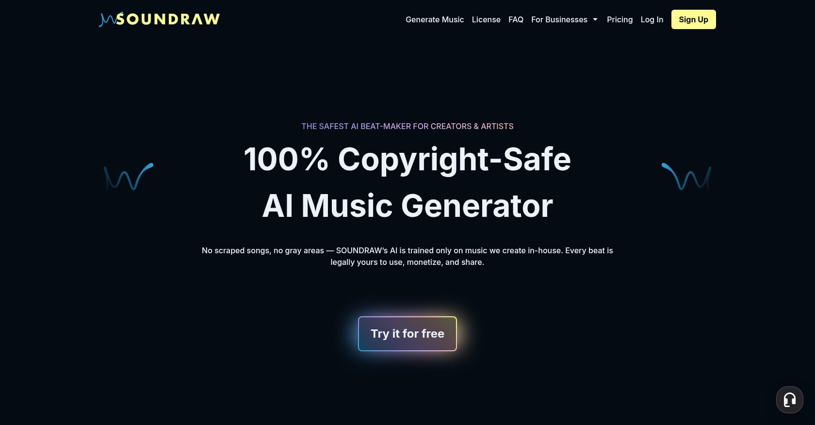 Soundraw Screenshot