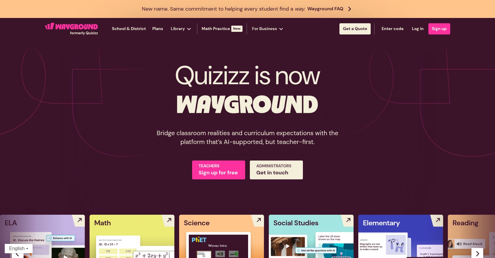 Quizizz (Wayground) Screenshot
