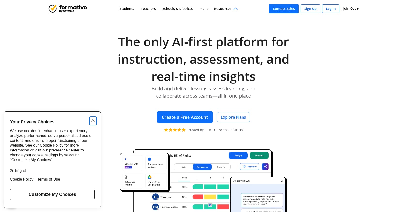 Formative (formative.com) Screenshot