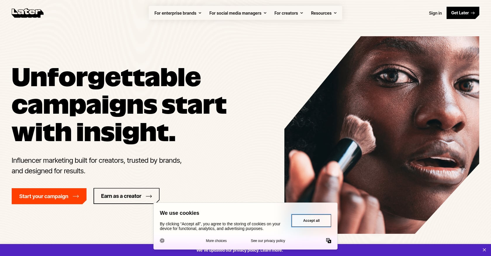 Later Screenshot