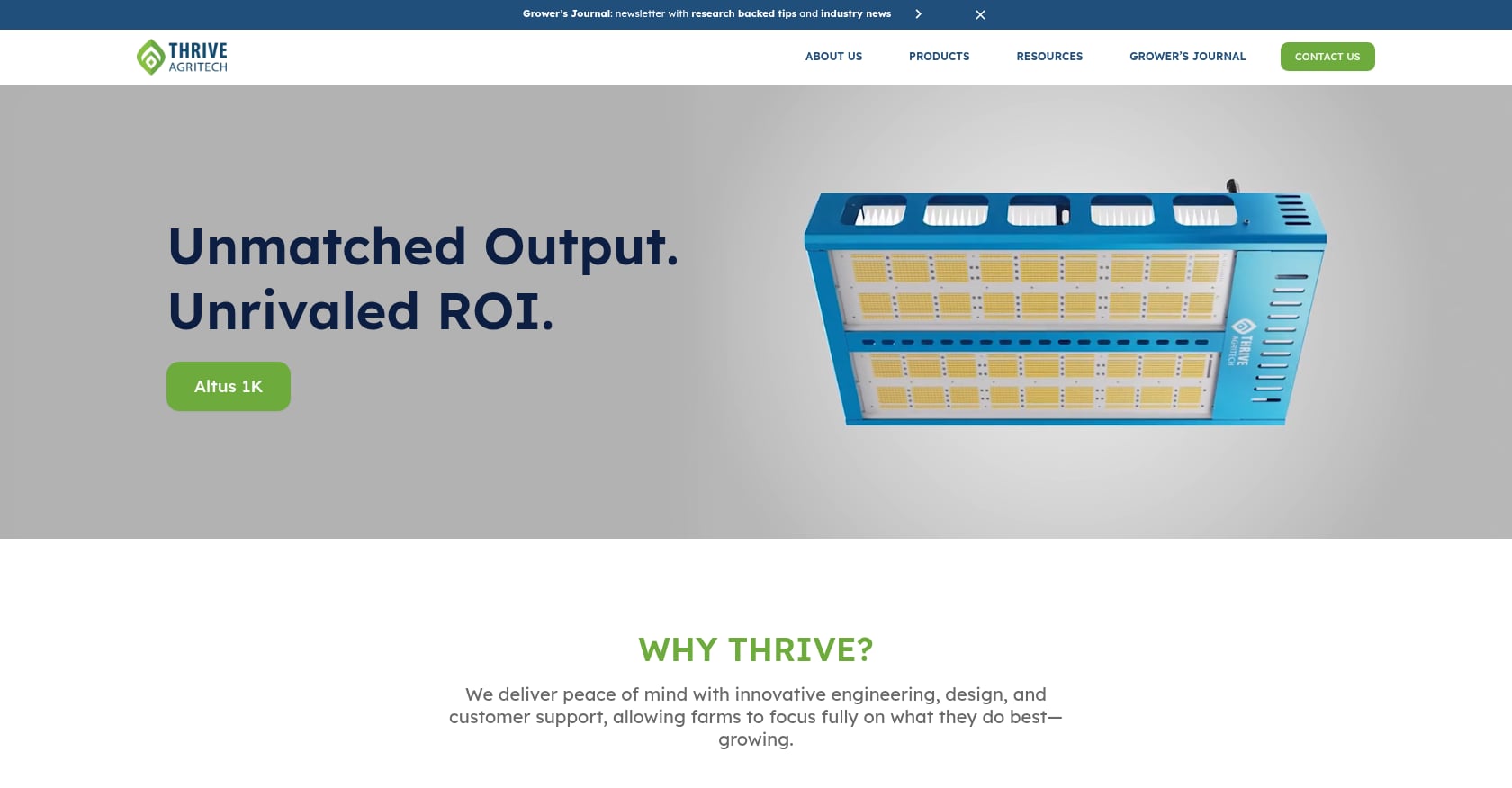 Thrive Agritech Screenshot