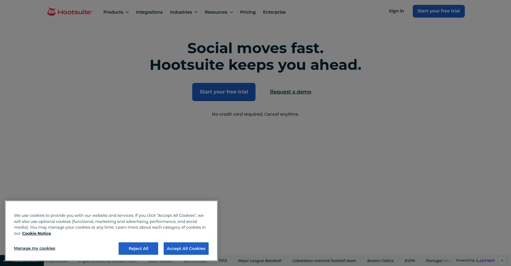 Hootsuite Screenshot