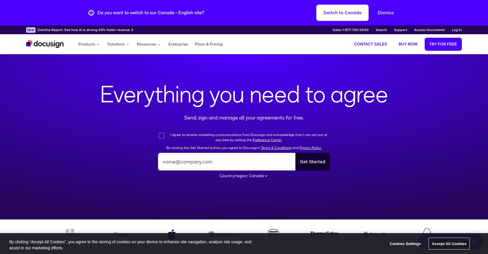 DocuSign Screenshot