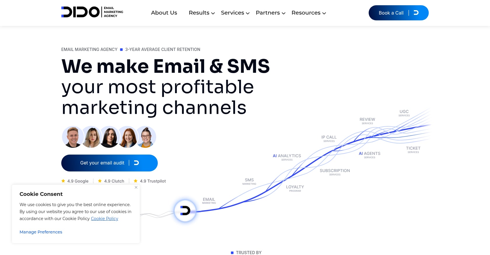 DIDO Agency Screenshot