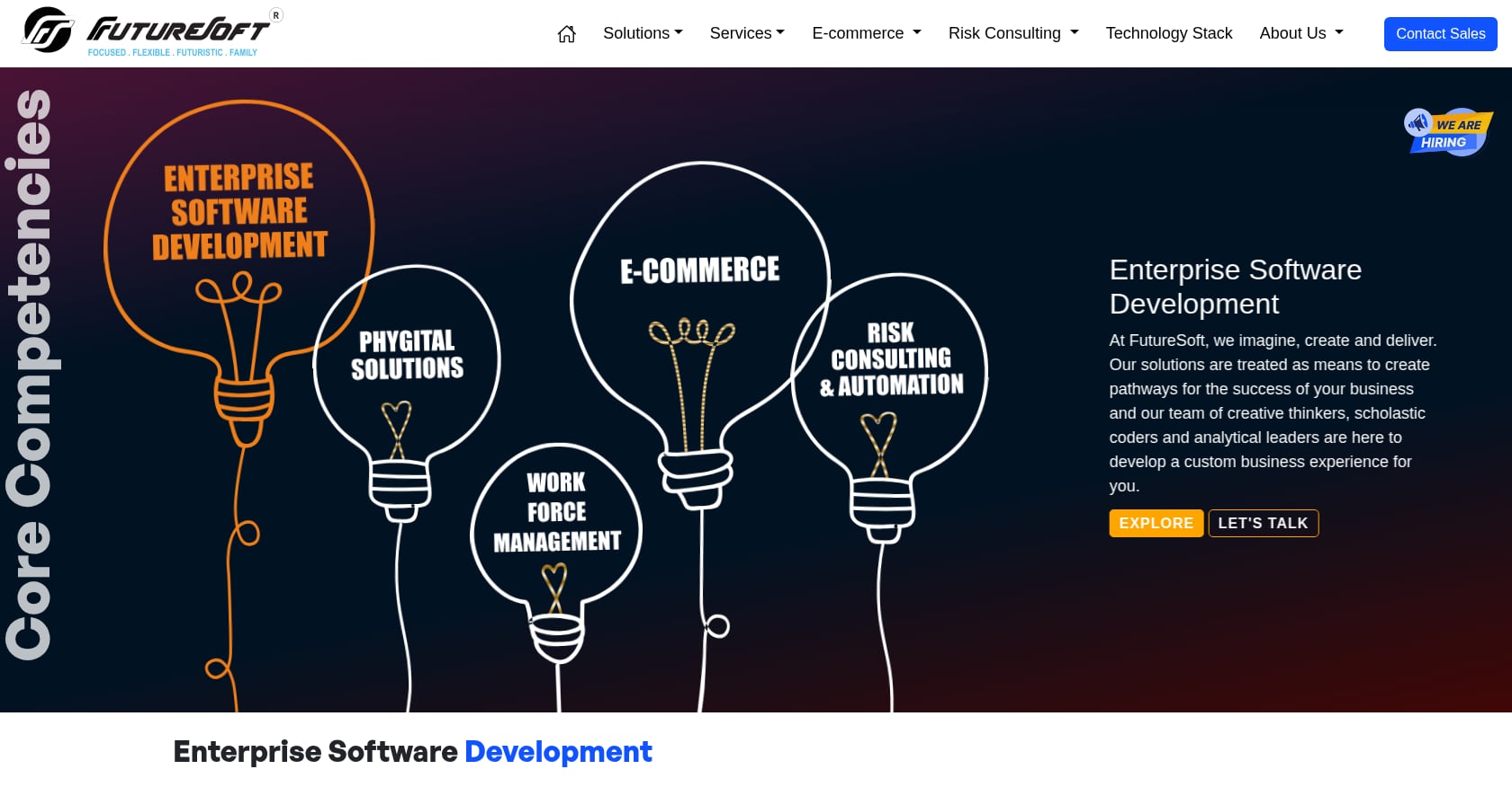 FutureSoft India Screenshot