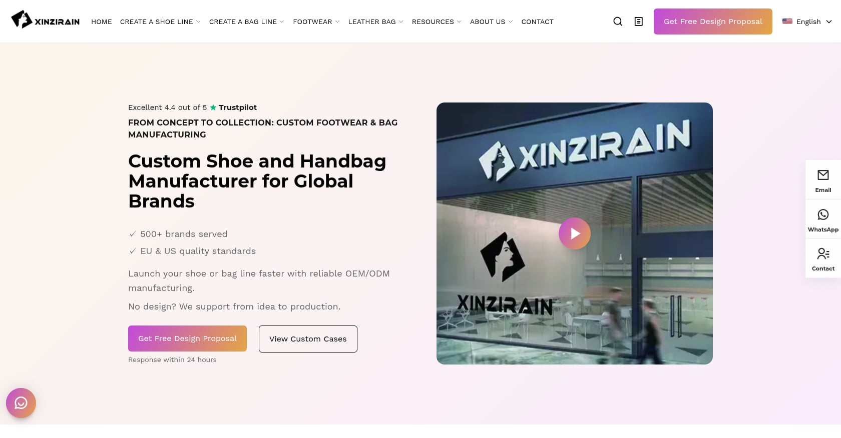 XINZIRAIN (Herrains.com) Screenshot