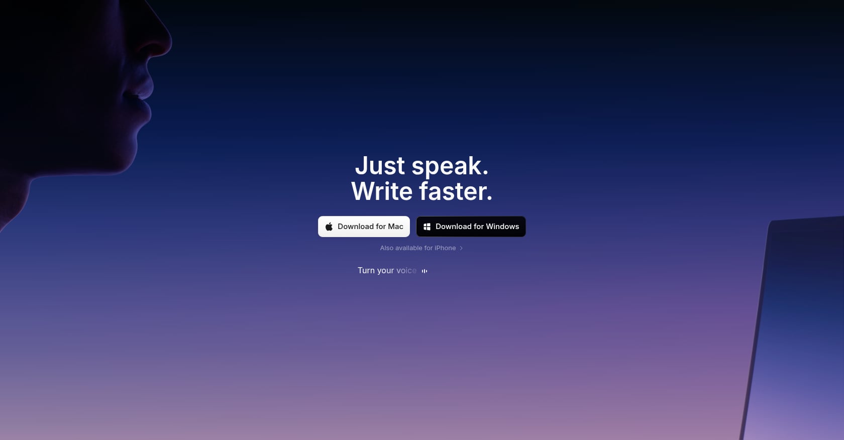 Superwhisper Screenshot