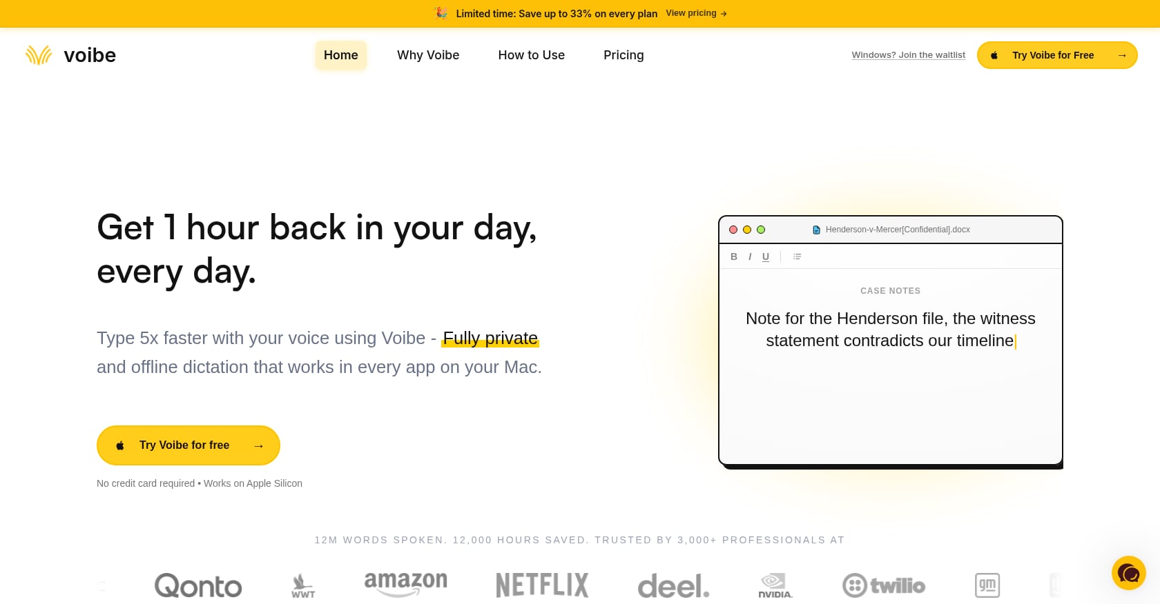 Voibe Screenshot