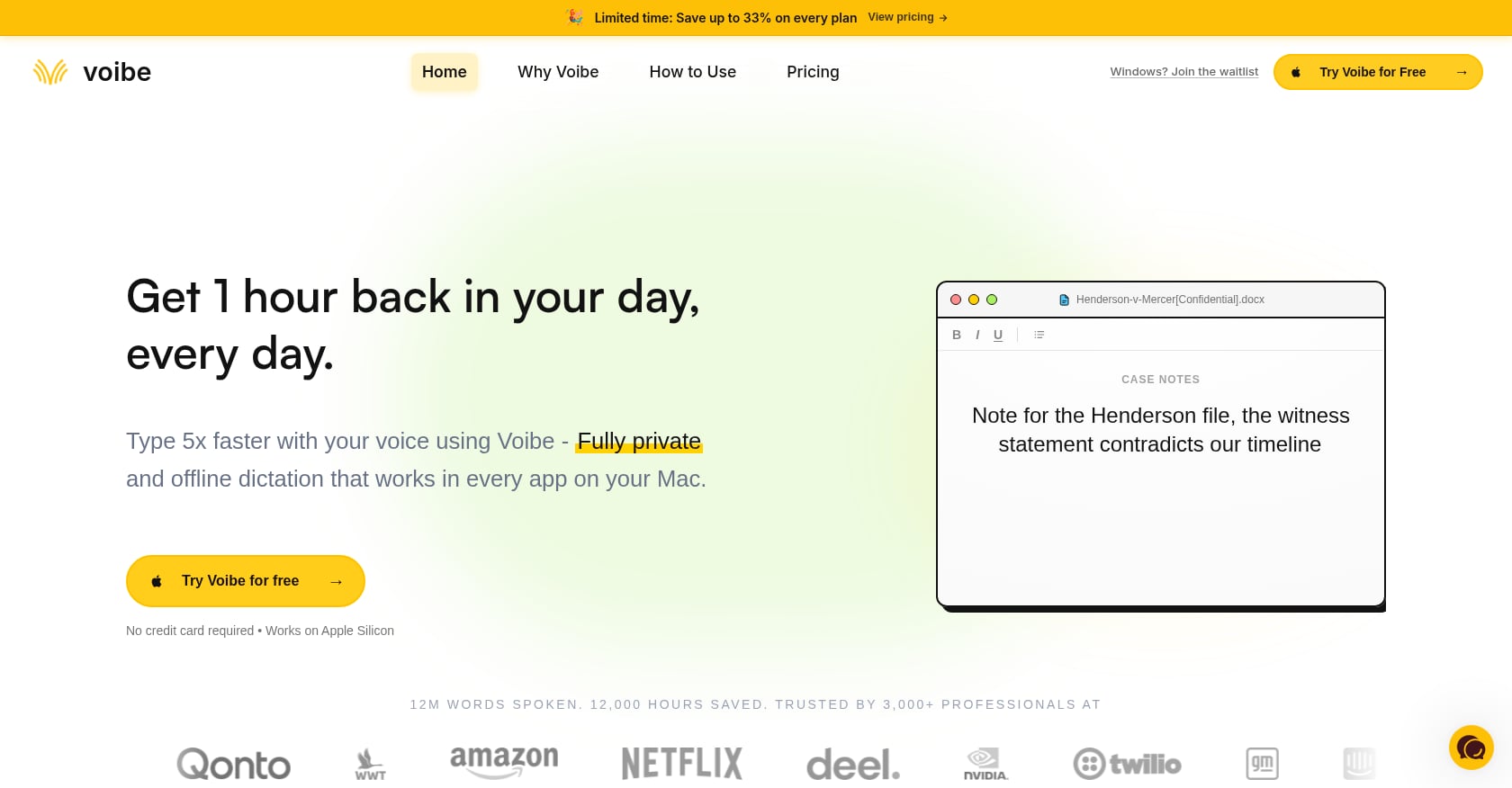 Voibe Screenshot
