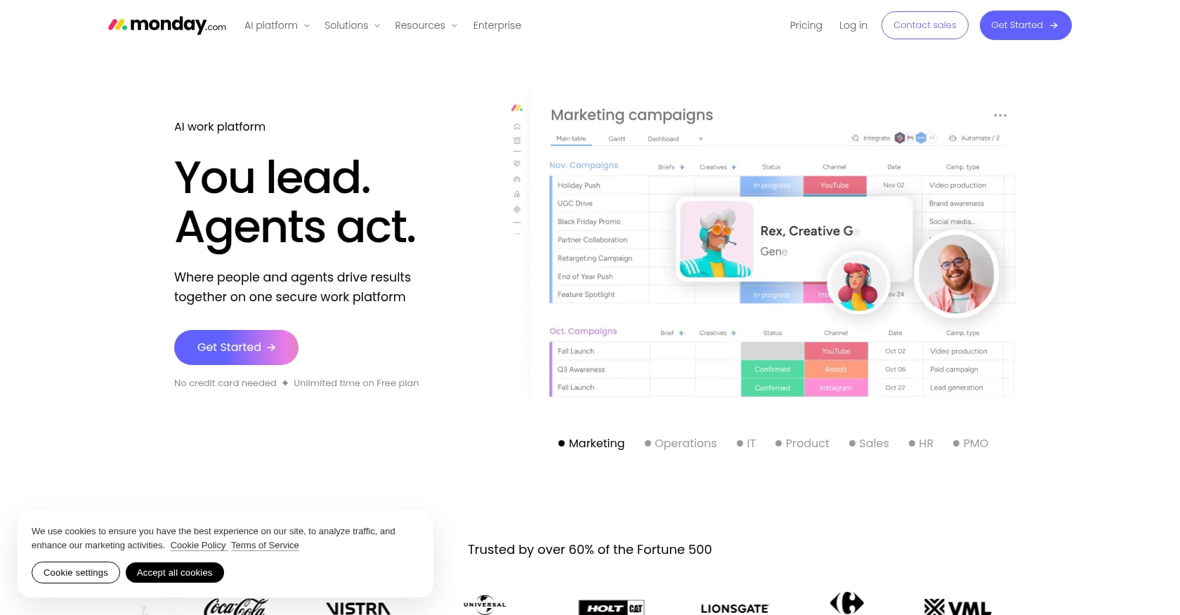 Monday.com Screenshot