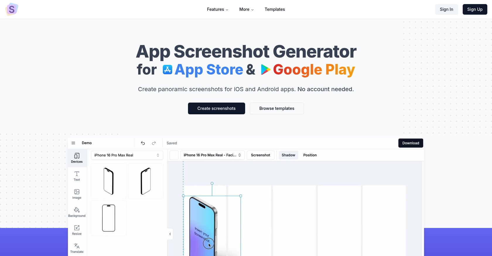Screenshots Pro Screenshot